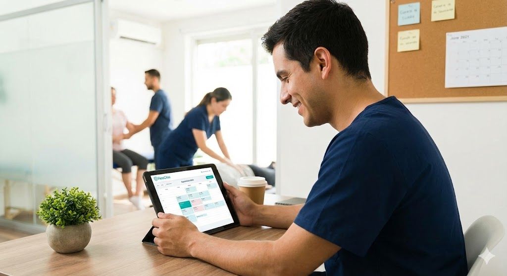 Cómo modernizar tu clínica de fisioterapia en 2026: De la agenda de papel a la rentabilidad digital